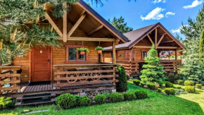 Domki Letniskowe Bory Tucholskie - Klimatyzacja Wifi Sauna Jacuzzi in Męcikał